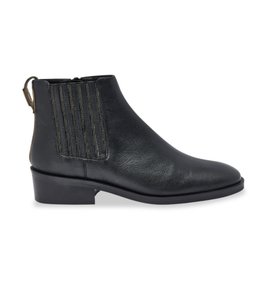 BOTTINES LUDIVA NOIRE - PETIT TALON