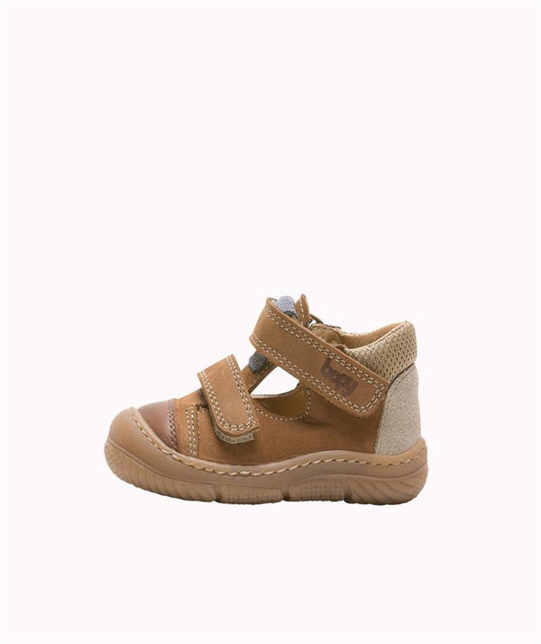 SANDALES JACOUR COGNAC / JEAN