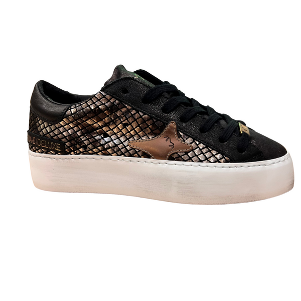 SNEAKERS COLORIS BRONZE - 2206 SNK