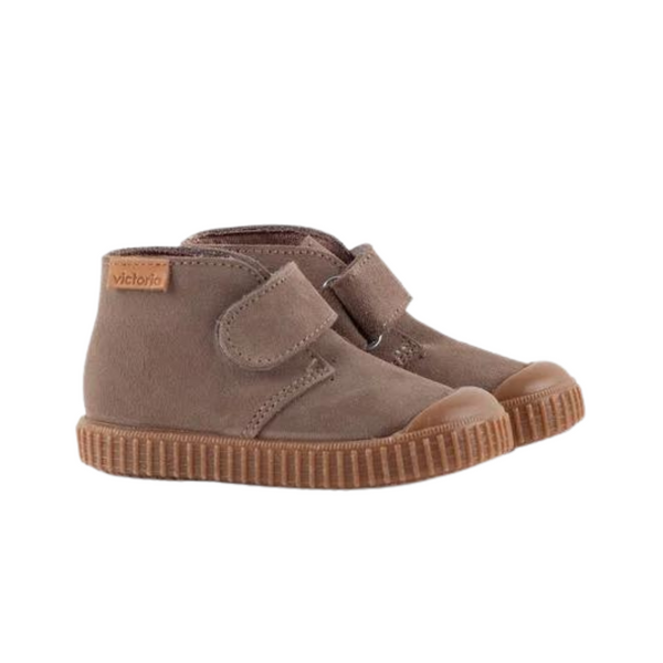 SAFARI TAUPE BOTTINE CROUTE DE CUIR